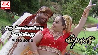 Oru Vennilavu Solliyathu I Love You Song 4K  Veerasamy Movie Songs  4KTAMIL [upl. by Airol]