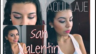 Maquillaje Para San Valentín  Valentine´s Day Makeup  TatiMakeUp [upl. by Eissert]