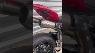 Panigale V4 R All Fire ducati panigalev4r powerup [upl. by Adaval]