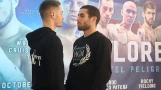 BURNETT v FARRAG HEAD TO HEAD  FINAL PRESS CONFERENCE FOR BELLEW VS FLORES [upl. by Yentruocal]