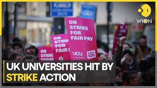 UK students face CHAOS as strikes hit universities  Latest English News [upl. by Nitniuq]