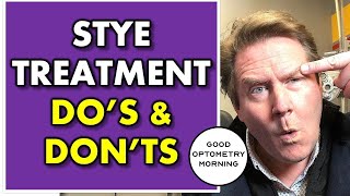 STYE TREATMENT How to treat a stye in your eye What to do amp biggest MISTAKES from your eye doctor [upl. by Just]