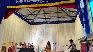 Ayyapanavatharitha Kadhamrutham Sangeetholsavam at Vettekkaran Temple Ottapalam [upl. by Nah]