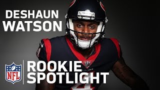 DeShaun Watson quotMy celebrity crush isquot  Rookie Spotlight  NFL Network [upl. by Aymahs473]