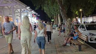 Kolymbia Rhodes island by night [upl. by Morgenthaler]