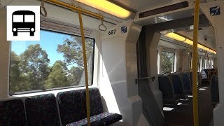 Transperth Trains BSeries EMU Batch Two  Warnbro to Mandurah Mandurah Line Perth [upl. by Aveneg]