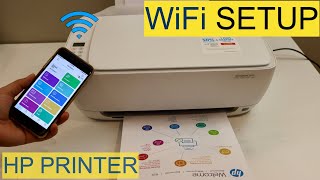 HP DeskJet Printer WiFi Setup [upl. by Jarrod]