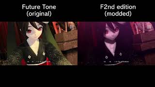 Project DIVA  Close and Open Demons and The Dead comparison Future Tone vs F2nd Song Pack [upl. by Deni590]