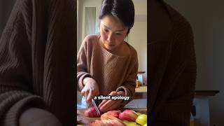 why we say sorry with cut fruit [upl. by Aramad636]