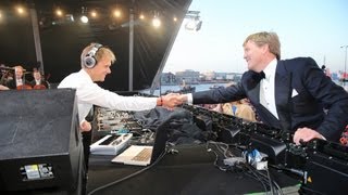 Armin van Buuren amp The Royal Concertgebouw Orchestra perform for new Dutch king WillemAlexander [upl. by Dranyar430]