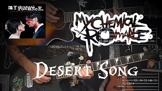 Desert Song  My Chemical Romance Tutorial Tab Cover [upl. by Kalfas]