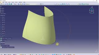 CATIA Surface Modeling Seam Continuity Second Look [upl. by Yelssew994]