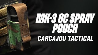 MK3 OC Spray Pouch Overview I Carcajou tactical [upl. by Mahmoud]