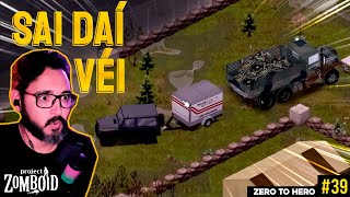 Visitamos o ACAMPAMENTO MILITAR de LOUISVILLE  ZERO TO HERO  Project Zomboid  e39 [upl. by Charisse]