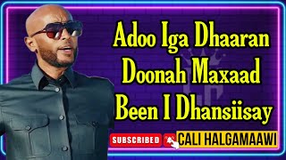 ISKALAAJI  MAXAAD BEEN IIDHANSIISAY  LYRICS 2024 [upl. by Dennis]