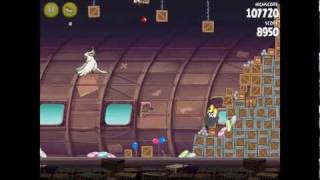 Angry Birds Rio Smugglers Plane Level 30 1215 Mighty Eagle Walkthrough [upl. by Zilef]