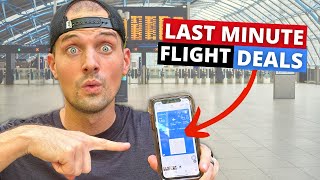 How to find cheap flights LAST MINUTE 5 easy tips [upl. by Zurek470]