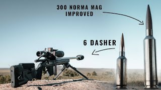 6mm Dasher VS Big Boy Magnums Long Range Match [upl. by Nibas]