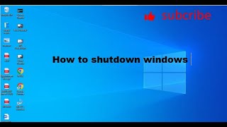 How to shut down [upl. by Siroved]