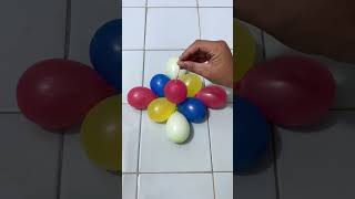 ASMR Balloon Reversals A Satisfying Experience [upl. by Enyallij]