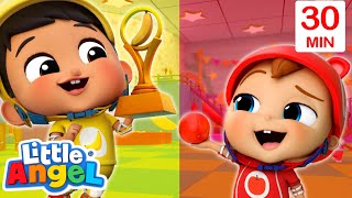 Apples VS Bananas Who Will Win  LittleAngel Kids Songs amp Nursery Rhymes [upl. by Dupuy]