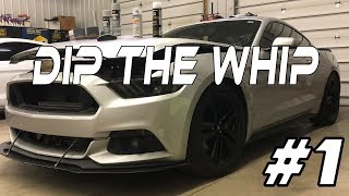 DIP THE WHIP EP 1 FIXING MY FORD HOOD PAINT BUBBLES [upl. by Lyndell]