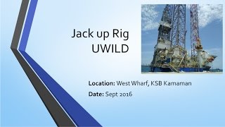 Jack Up Rig  UWILD and Special Periodic Survey 1 [upl. by Suissac]