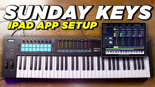 iPad Worship Keys Rig Setup Guide  Sunday Keys App [upl. by Fawcette]