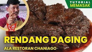 Resep Rendang Padang Asli  UDA AWAL [upl. by Ragas50]