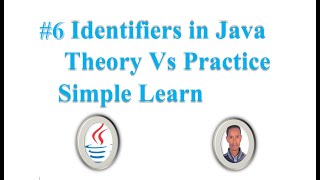 6 Identifiers in Java Simple learn [upl. by Paluas]