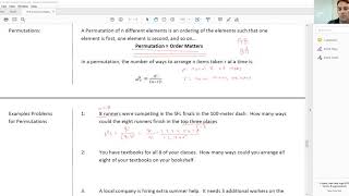 PreCalculus Section 85 Counting Principles [upl. by Pepin46]