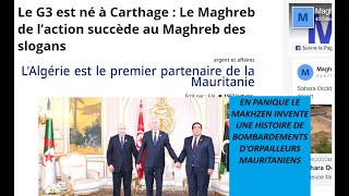 Les Prouesses De LAlgérie G3 Carthage Mauritanie Mettent Le Makhzen En Panique [upl. by Sulihpoeht]