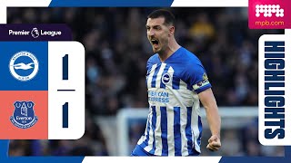 PL Highlights Brighton 1 Everton 1 [upl. by Leksehcey]