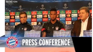 ReLIVE  Press conference with Lahm Boateng and Guardiola [upl. by Nilo]