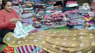 Ludhiana Divanshu Traders Cotton Dupatta ki sabse kam range 7888441565 7901719948 [upl. by Catherina957]