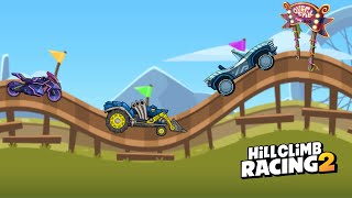 👌GRIDING OVERSPILL FUN RIG MAP 1 🔥HILL CLIMB RACING 2 [upl. by Laris602]