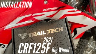 CRF125FB  TrailTech Vapor Kit installed Vid 19 [upl. by Alket]