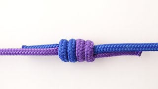 Double Fishermans Knot  Basic Knots List  Tutorial by CBYS [upl. by Barimah]