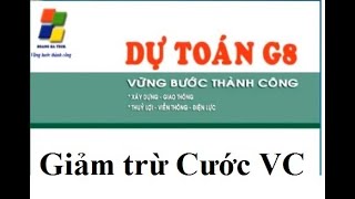 Giảm trừ cước vận chuyển vật liệu  Hướng dẫn dự toán G8 2017  Mobile 0974505320 [upl. by Aynam]