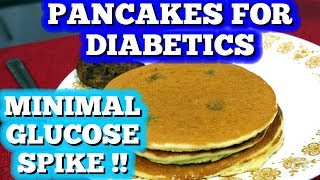 Pancakes for Diabetics  that ACTUALLY TASTE GOOD [upl. by Beckett]