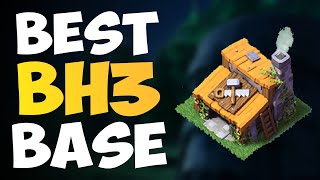 BEST Builder Hall 3 Base Copy Link  BH3 Defense base Anti 2 Star Layout  Clash of Clans [upl. by Aiyekal]