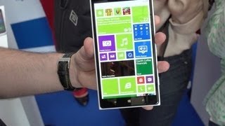 First Look Nokia Lumia 1520 the first Full HD quadcore Windows phone [upl. by Liz643]