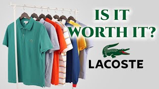 Lacoste Polo Shirt Is It Worth It InDepth Review [upl. by Getraer]