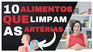 ✅️SAÚDE Cardiovascular 10 ALIMENTOS que LIMPAM as ARTÉRIAS [upl. by Reviere]