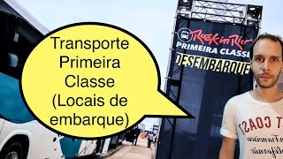 Rock In Rio 2024Transporte primeira classe Pontos de embarque informações importantes [upl. by Crosse]