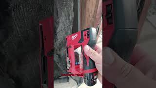 Milwaukee M12 Staple Gun For The Win [upl. by Rouvin]