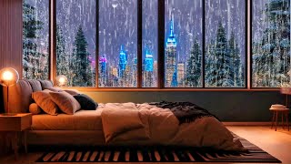 Sleep Immediately with Heavy Rain amp Thunder on Street  Relaxing Sounds for Sleep Insomnia Study [upl. by Kovacev]