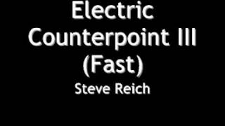 Steve Reich  Electric Counterpoint 3 fast IN FULL [upl. by Jaela]