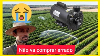 A melhor bomba de irrigaçãoNão compre bomba elétrica antes de ver este video [upl. by Tenay]