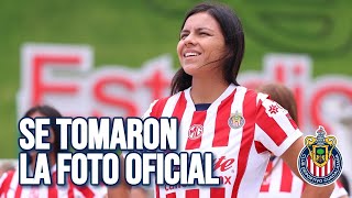 Detrás de cámaras en la foto oficial de Chivas Femenil 📷 [upl. by Genisia141]